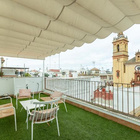 Tentudia Charming Apartments With Private Roof-Top Or Patio In San Bernardo By Ocityzen Sevilla Buitenkant foto