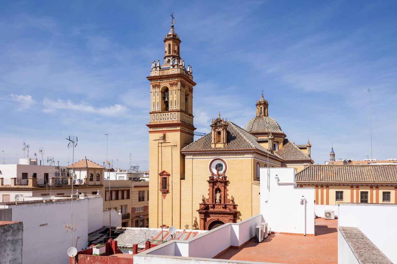 Tentudia Charming Apartments With Private Roof-Top Or Patio In San Bernardo By Ocityzen Sevilla Buitenkant foto